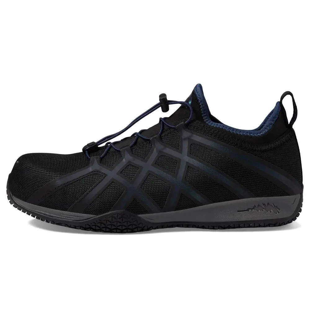 AVENGER WORK BOOTS HYDRO BLACK/BLUE 11.5 EE - WIDE